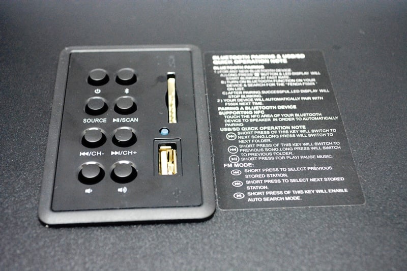 акустика F550X fenda для USB флешки SD